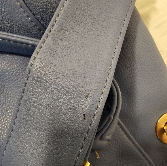 ✨️ Rare Light Blue Hammitt Meduim Daniel Bag - Picture 7 of 8